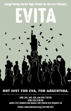 Evita poster with 13th added