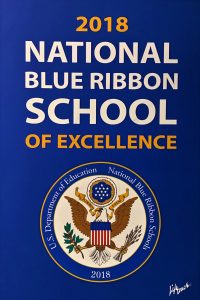   A National Blue Ribbon School of Excellence